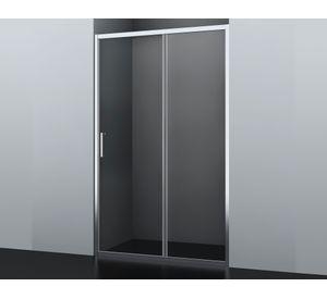 Mampara Light perfil cromado 190x150x3.5 cm
