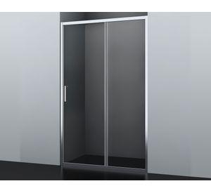 Mampara Light perfil cromado 190x160x3.5 cm