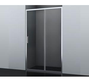 Mampara Light perfil cromado 190x140x3.5 cm