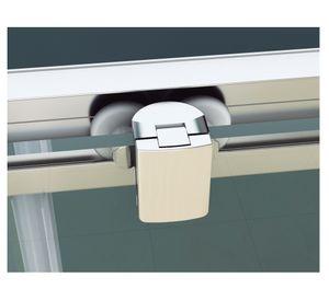Mampara Light perfil cromado 190x140x3.5 cm