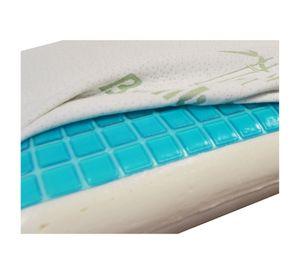 Almohada viscoelástica 40x63 cm Bamboo gel Maxcare