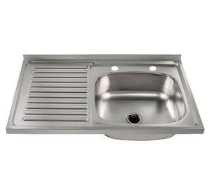 Lavaplatos sobreponer izquierda 80 cm Briggs