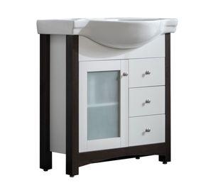 Mueble vanitorio 80 cm Compass Blanco Duschy
