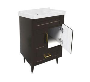 Mueble vanitorio 50 cm BM-Deluxe-50SKC+856- café Domsa
