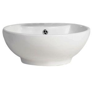 Lavamano sobreponer 8 litros loza blanco