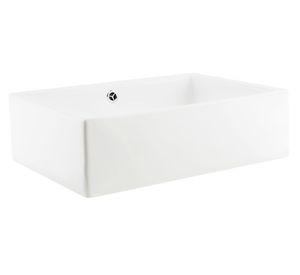 Lavamano sobreponer 51 cm loza blanco