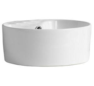Lavamano sobreponer 32 cm loza blanco