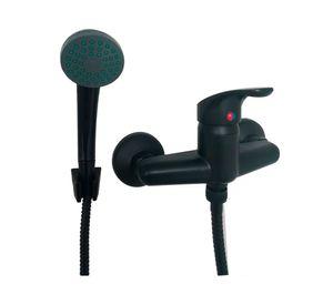 Monomando ducha ABS Eko matte black