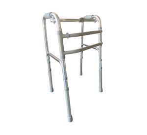 Andador doble barra desarmable aluminio 75-95x40x49 cm
