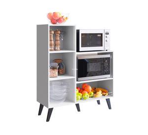 Mueble frutero horno 1 puerta Xangai blanco