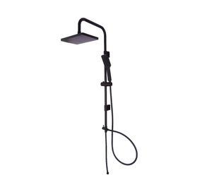 Columna de ducha cuadrado BRD-JTA517 negro 96x31x25 cm