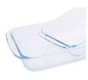 Fuente horno 0,7/1 litro 2 piezas Cotidiana