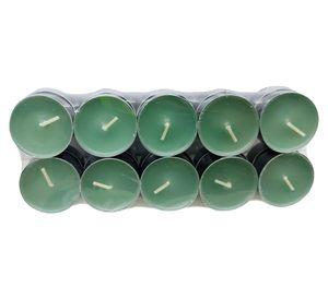 Vela T-light aqua 20 unidades
