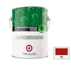 Anticorrosivo al agua 1 galón rojo mate Tricolor