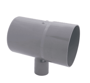 Tee reducción pvc sanitario 110 x 40 mm Hoffens