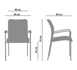 Silla de escritorio Strong negro 5 unidades One Sit