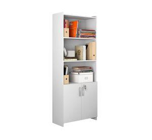 Librero Belice blanco Home Mobili