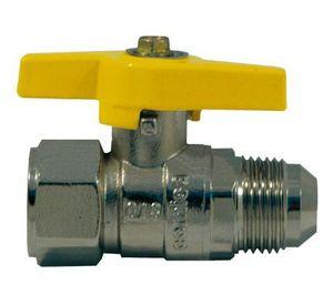 Llave de paso para gas recta 1/2 he hi Comisa