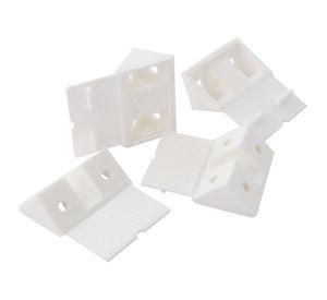 Escuadra triangular doble blanca Dvp