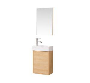 Mueble vanitorio 40,5 cm + espejo Adeline Vessanti.