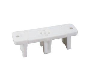 Guia inferior puerta closet blanco Dvp