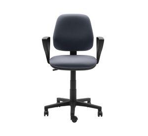 Silla de escritorio Rudy media gris Contatto