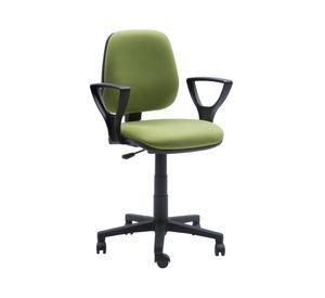 Silla de escritorio Rudy media verde Contatto