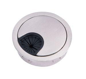 Pasacable 55mm fijación rotatoria metálico níquel Dvp