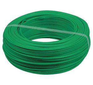 Alambre nya 2,5 mm 50 m H07V-U verde Cocesa