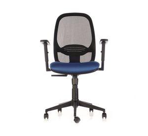Silla de escritorio Andy azul Contatto