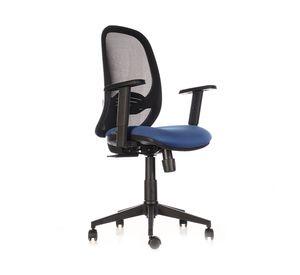 Silla de escritorio Andy azul Contatto
