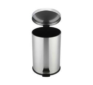 Basurero 11.2 litros pedal cromado