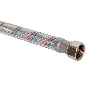 Flexible inox calefont 1/2X1/2 hi 30cm  Flustem