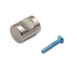 Perilla 20 mm balín níquel cepillado hbt