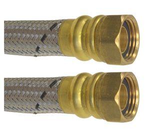 Flexible para calefont 1/2'' Hi x 1/2 HI 40 cm Coflex