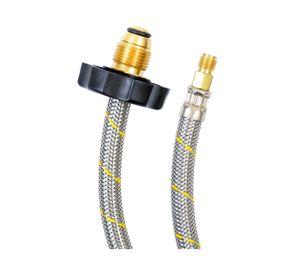 Flexible gas 7/16'' HE x 7/8'' HI 60 cm Pigtail Coflex