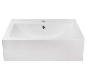 Lavamanos sobreponer 51,5x42 cm blanco Vessanti