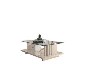Mesa centro Frizz Calac blanco