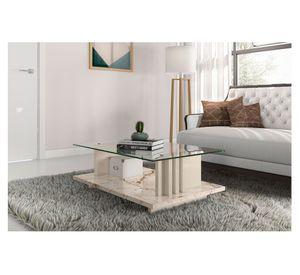 Mesa centro Frizz Calac blanco