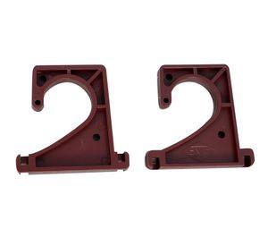 Soporte barra jota profesional café x2 unidades Dvp