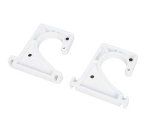 Soporte barra jota profesional blanco x2 unidades Dvp