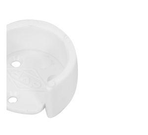 Soporte barra blanco x2 unidades Dvp