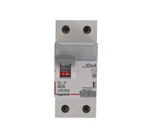 Interruptor diferencial 40 a 250 v electromagnético Legrand