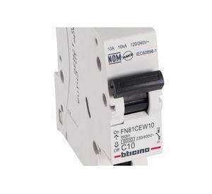 Interruptor automático 10 a termomagnético Bticino