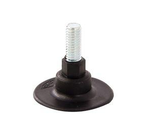 Patín 3/8'' base copa negro  Dvp