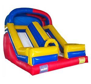 Tobogán inflable 5x4.8x4.3 m Pro doble túnel