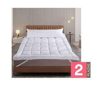 Topper colchón Topper blanco 2 plazas