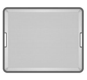 Canasto Malla grafito 8.5x59x42.7 cm