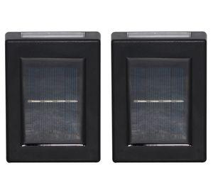 Aplique solar exterior luz cálida Etea 2 unidades