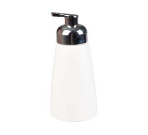 Dispensador jabón blanco